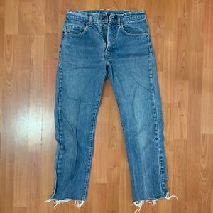 Levis vintage high waisted Denim